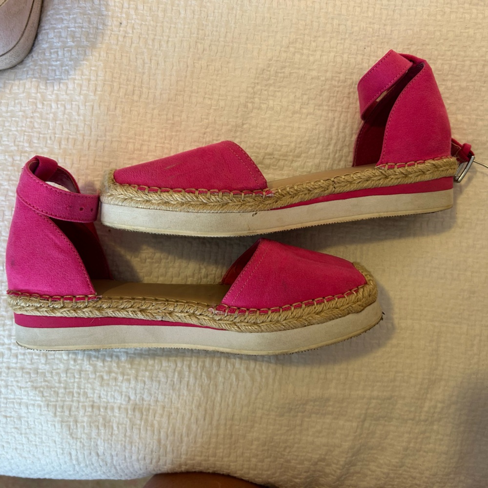 crown ivy pink espadrills sandals